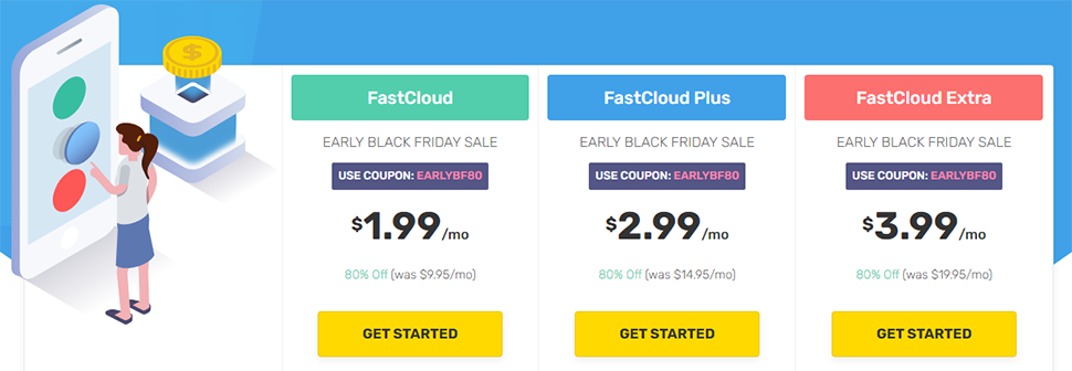 Choose FastComet Plan and Get Started